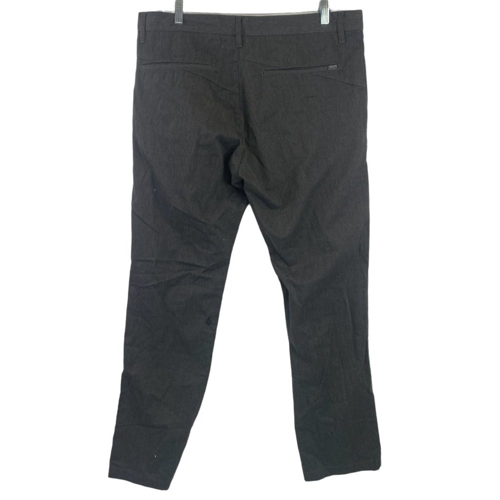 Volcom 36 Style #A11313s1 Vmonty Pants - Charcoal… - image 2